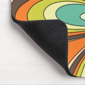 70's retro spring hippie flower power muismat (Hoek)