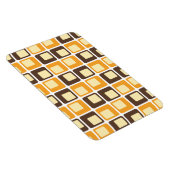 70s Retro Square Shapes Pattern Magneet (Rechterzijde)