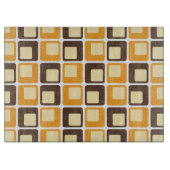 70s Retro Square Shapes Pattern Snijplank (Voorkant)