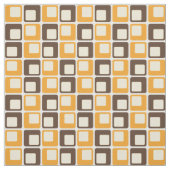 70s Retro Square Shapes Pattern Stof (Swatch)