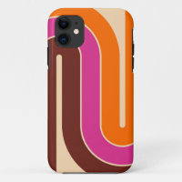 70s Retro  Stijl Geometrisch Ontwerp