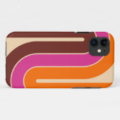 70s Retro  Stijl Geometrisch Ontwerp Case-Mate iPhone Case (Achterkant (horizontaal))