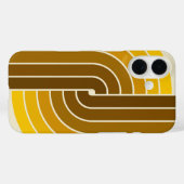 70s Retro Stijl Geometrische Patroon Case-Mate iPhone Case (Achterkant (horizontaal))