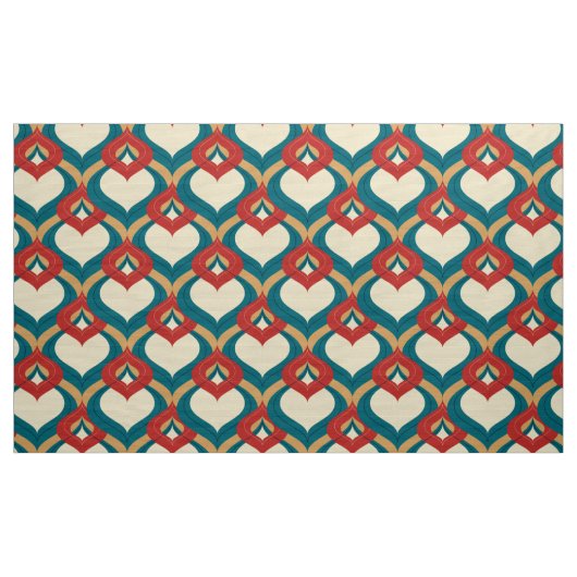 70s retro stof (Yard (91,4 cm))