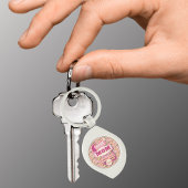 70's Retro Vegas Stijl Super Mam Altijd 24/7 Sleutelhanger