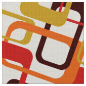 70s retro verbindingspatroon stof (Close Up)