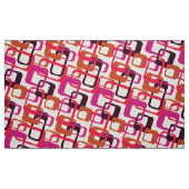 70s retro  verbindingspatroon stof  (Fat Quarter)