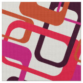 70s retro  verbindingspatroon stof  (Close Up)