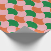 70s retro vintage pattern backgroundretro, 70s, ge cadeaupapier (Hoek)
