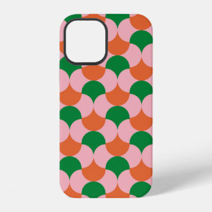 70s retro vintage pattern backgroundretro, 70s, ge iPhone 12 hoesje
