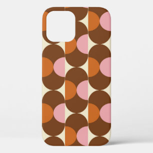 70s retro vintage pattern backgroundvintage, geome Case-Mate iPhone case