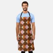 70s retro vintage pattern backgroundvintage, geome schort (Gedragen)