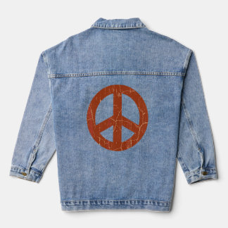 70s Retro  vredesbord Denim Jacket