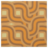 70s retro-weve patroon stof (Swatch)