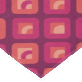 70s retro zonneblokpatroon tafelkleed (Gekanteld)