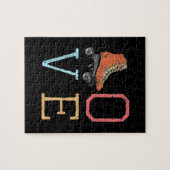 70s schaats liefde - rolschaatsen legpuzzel (Horizontaal)