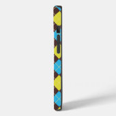70s Schotse Tartan-Patroon Case-Mate iPhone Case (Achterkant / Links)