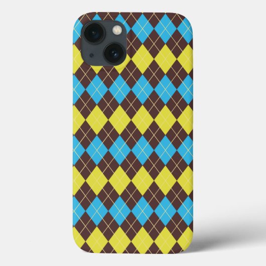 70s Schotse Tartan-Patroon Case-Mate iPhone Case (Achterkant)