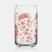 70s-sfeer bloemen blikvorm glas (Achterkant)