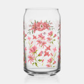 70s-sfeer bloemen blikvorm glas (Rechts)