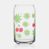 70s-sfeer bloemen blikvorm glas (Achterkant)