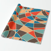 70's Smooth Cadeaupapier (Uitgerold)
