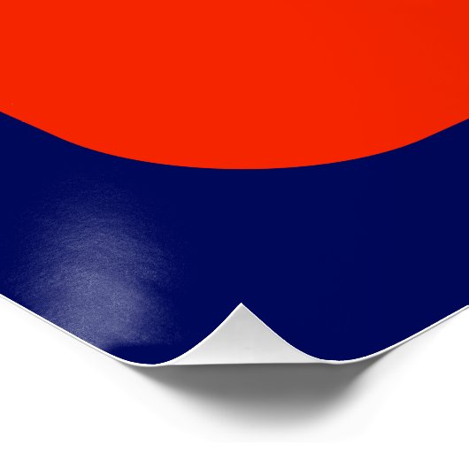 70s Square Rainbow Perfect Poster (Hoek)