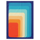 70s Square Rainbow Tafelkleed (Voorkant)