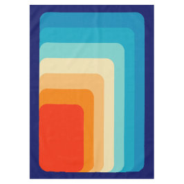 70s Square Rainbow Tafelkleed