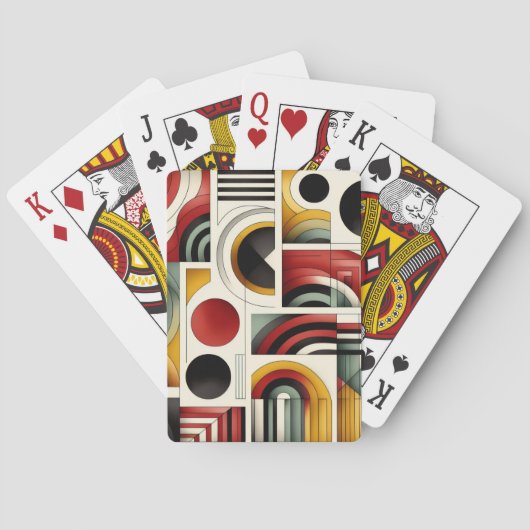 70s Stedelijke Flow Pokerkaarten (Achterkant)