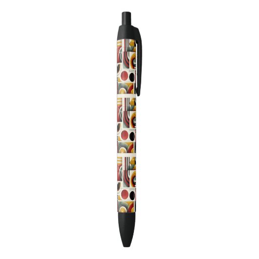 70s Stedelijke Flow Zwarte Inkt Pen (Achterkant (Verticaal))