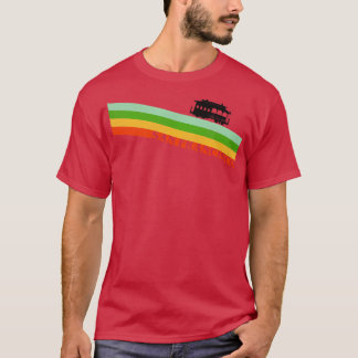 70s Stijl San Francisco Trolley Stripe T-shirt