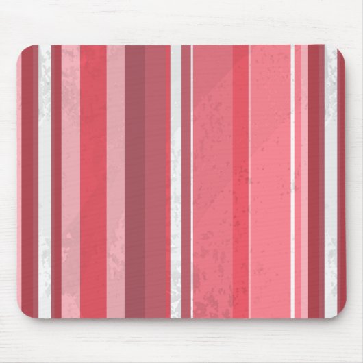 70s Stripes Roze Muismat (Voorkant)