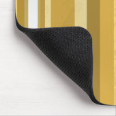 70s Stripes Yellow Muismat (Hoek)