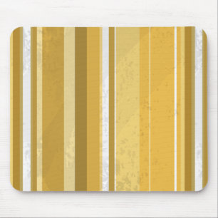 70s Stripes Yellow Muismat