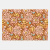 70's Summer Retro Garden | Inpakpapier Vel (Voorkant 2)