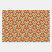 70's Summer Retro Pattern | Papieren pakbladen Inpakpapier Vel (Voorkant 3)