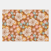 70's Summer Retro Pattern | Papieren pakbladen Inpakpapier Vel (Voorkant 2)