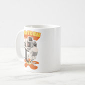 70s TECH COMPUTERS Koffiemok (Voorkant links)