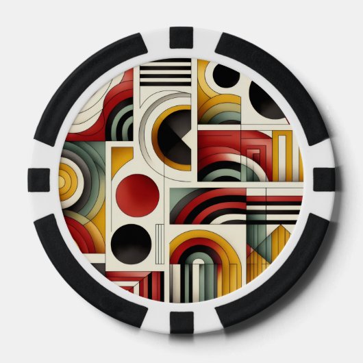 70s Urban Flow Poker Chips (Voorkant)
