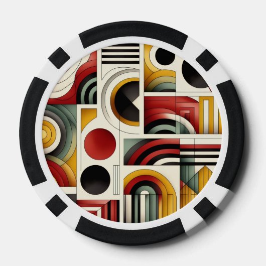 70s Urban Flow Poker Chips (Achterkant)