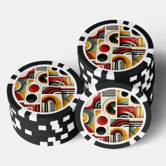 70s Urban Flow Poker Chips (Opstapeling)