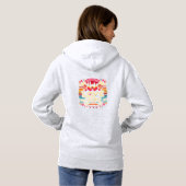 🕶️💘 70s Valentijn Vibes 🌟💖 Hoodie (Achterkant volledig)