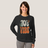 70s Vibe 70s Costume Groovy Peace Hippie 70's Them T-shirt (Voorkant volledig)