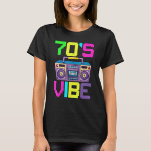 70s Vibe Classic Kostuummuziek Geboren in 1990 T-shirt