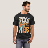 70s Vibe Funny 70s Retro Party Boho Hippie Peace S T-shirt (Voorkant volledig)