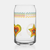70s-vibes stijl blikvorm glas (Rechts)