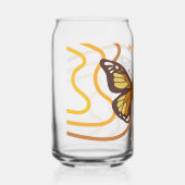 70s-vibes stijl blikvorm glas (Voorkant)