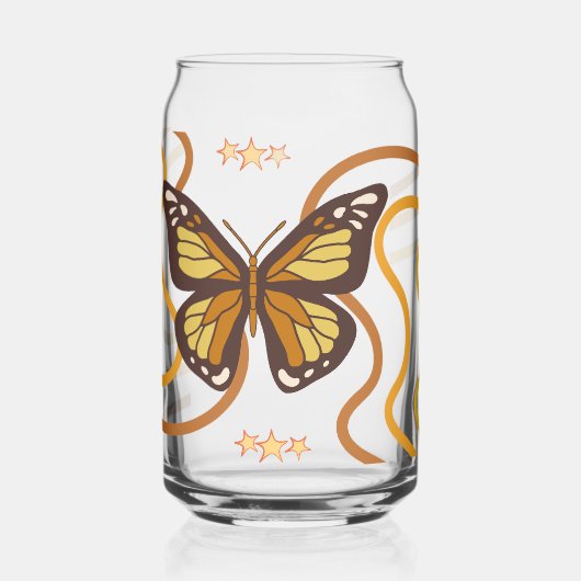 70s-vibes stijl blikvorm glas (Links)