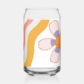 70s-vibes stijl blikvorm glas (Voorkant)